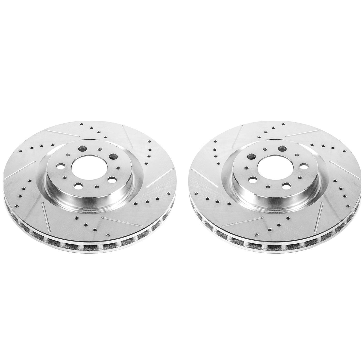 PowerStop Disc Brake Rotor Set EBR895XPR