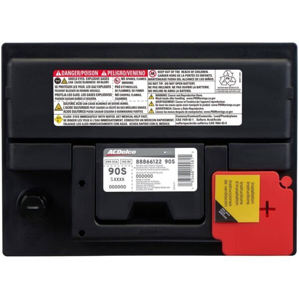ACDelco Advantage Group Size 90 Battery 90S - Image 4