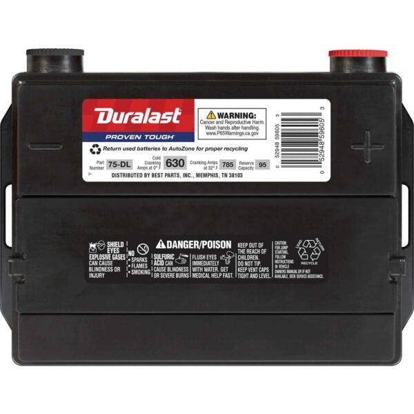 Duralast Group Size 75 Battery 75-DL - Image 3
